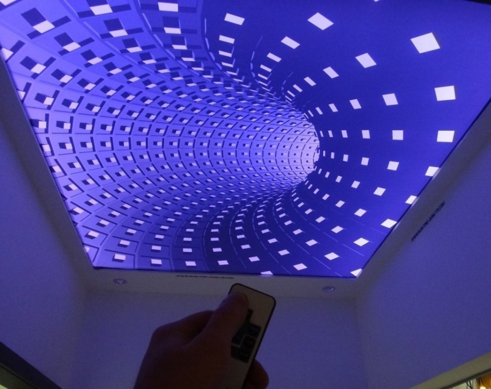 Заказать 3d натяжные потолки в г. Киренск